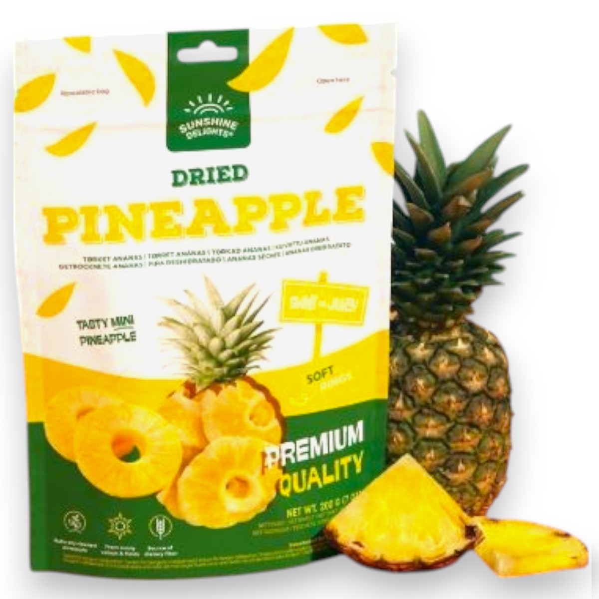 Sachet de Ananas Séchées (100g)