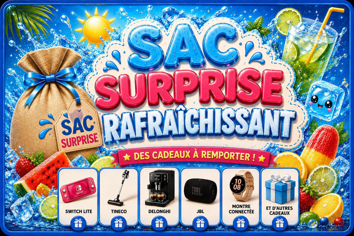 Sac Surprise rafraichissant (boisson)