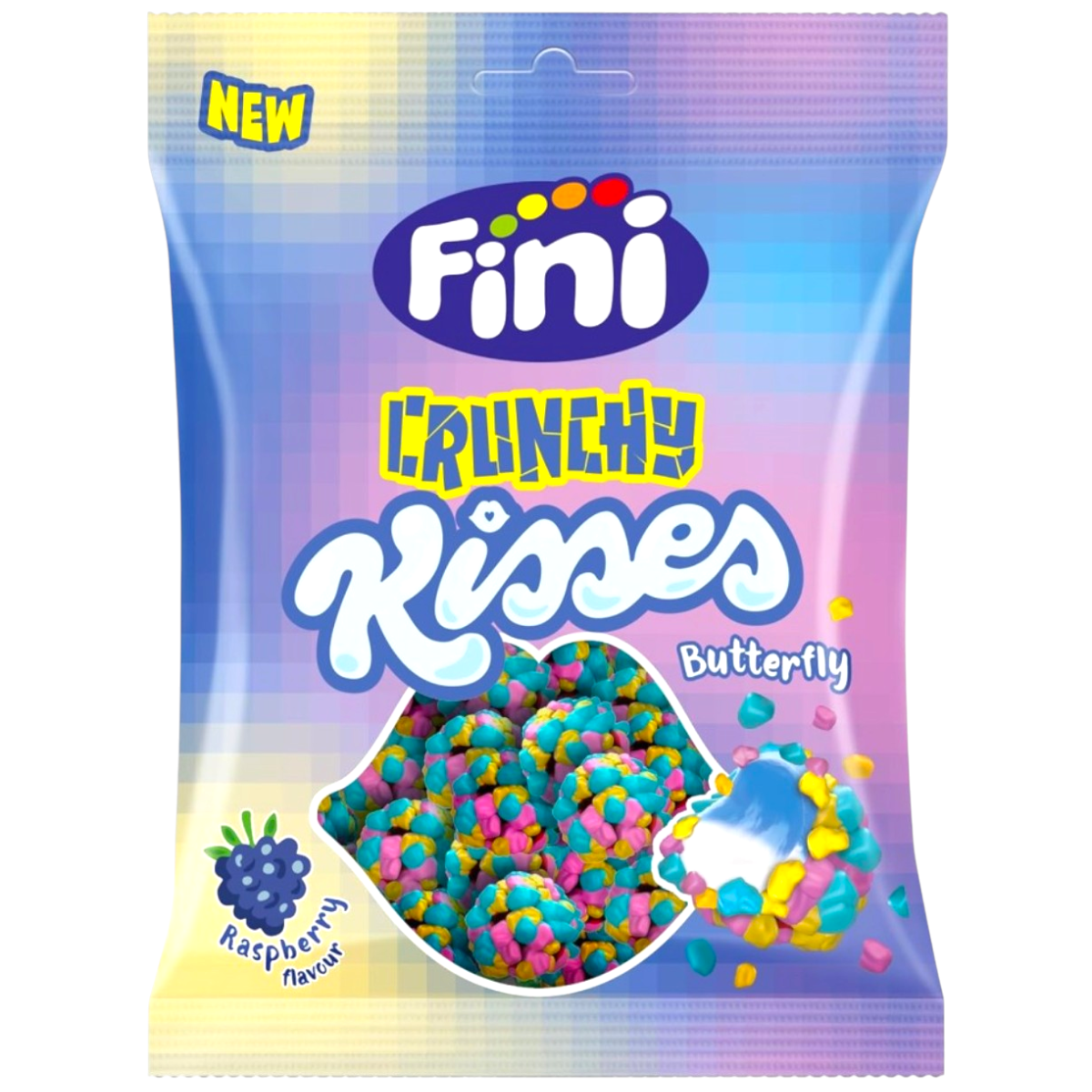 Sachet Fini 75 g Crunchy Kisses Butterfly (x1)