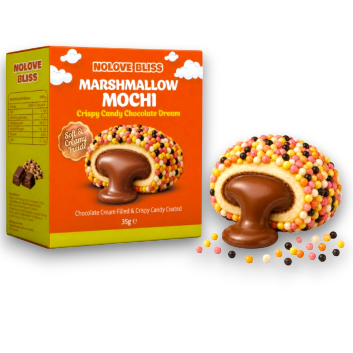Marshmallow MochiBomb Crispy Chocolat (x1)