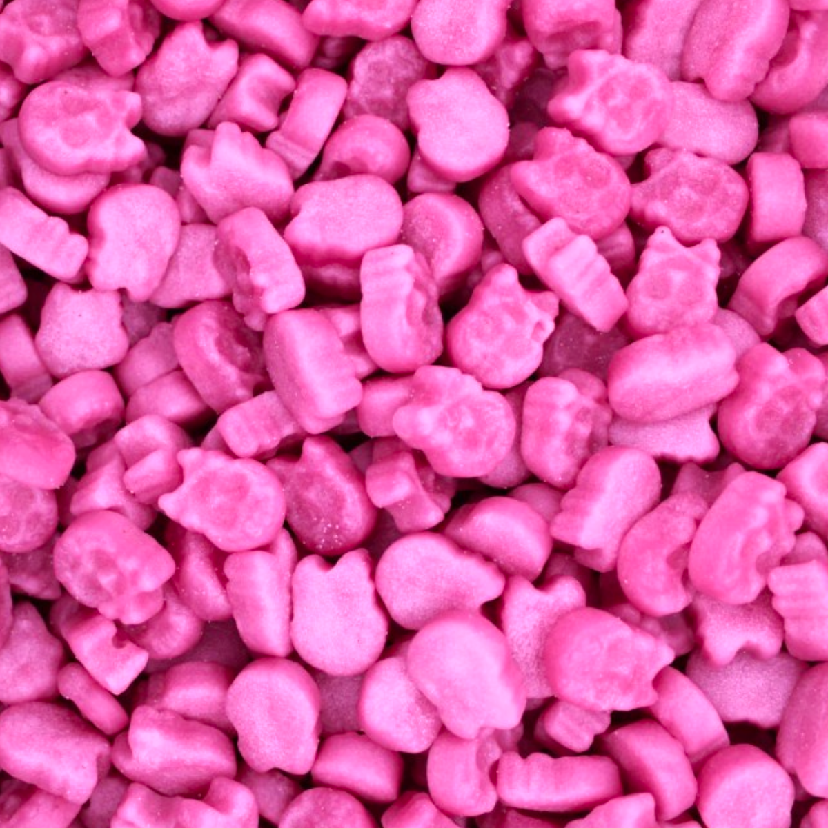 Bubs Mini Sour Skalle Raspberry (100g)