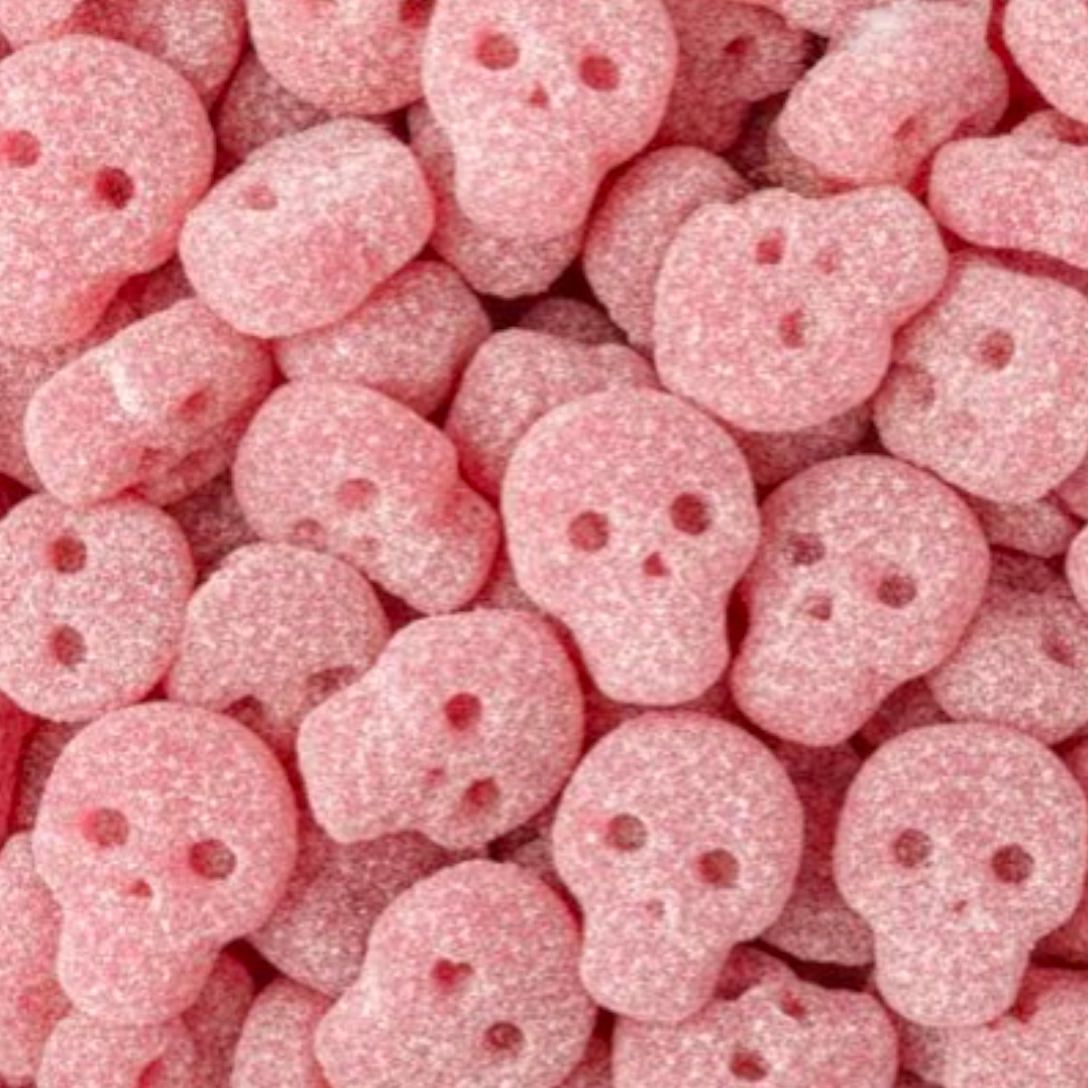 Crâne Fraise- Bonbons Suédois (100g)