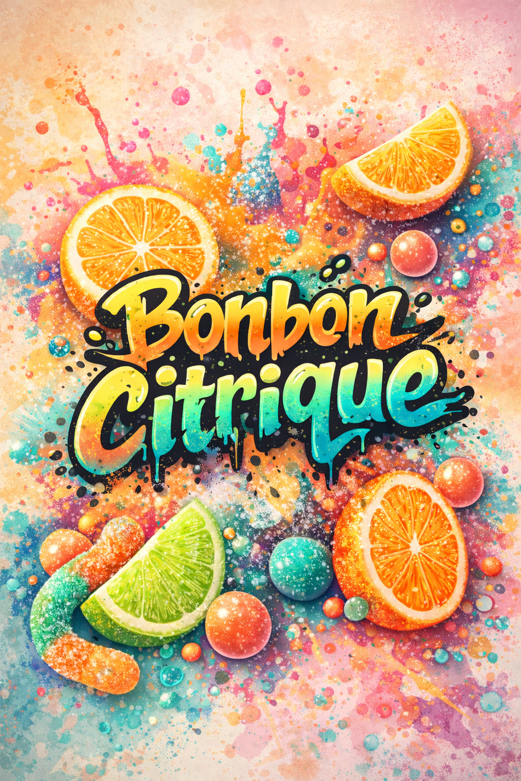 bonbons citrique