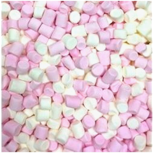 Minis Marshmallows Rose et Blanc (100g)