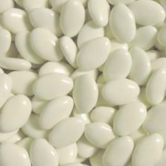 Dragées au Chocolat Couleur Blanc (100g)