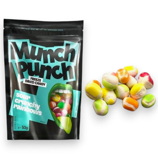 Munch Punch Sour Crunchy Rainbows (x1)