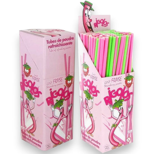 Tubes Poudre Rigolos Fraise (x3)