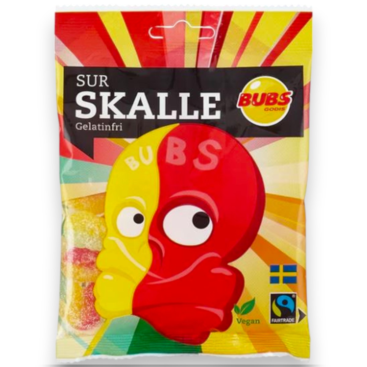 Bubs Godis Sour Skulls (x1)