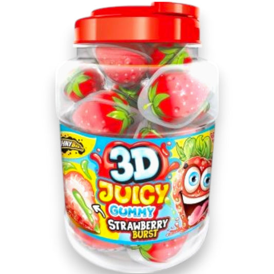 3D Juicy Strawberry (x1)