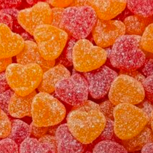 Mini Cœur Orange et Rouge (100g)