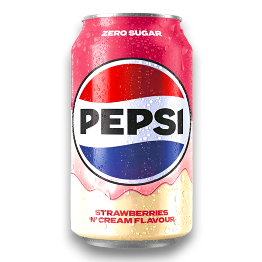 Pepsi Zero Sugar Strawberry & Cream (x1)