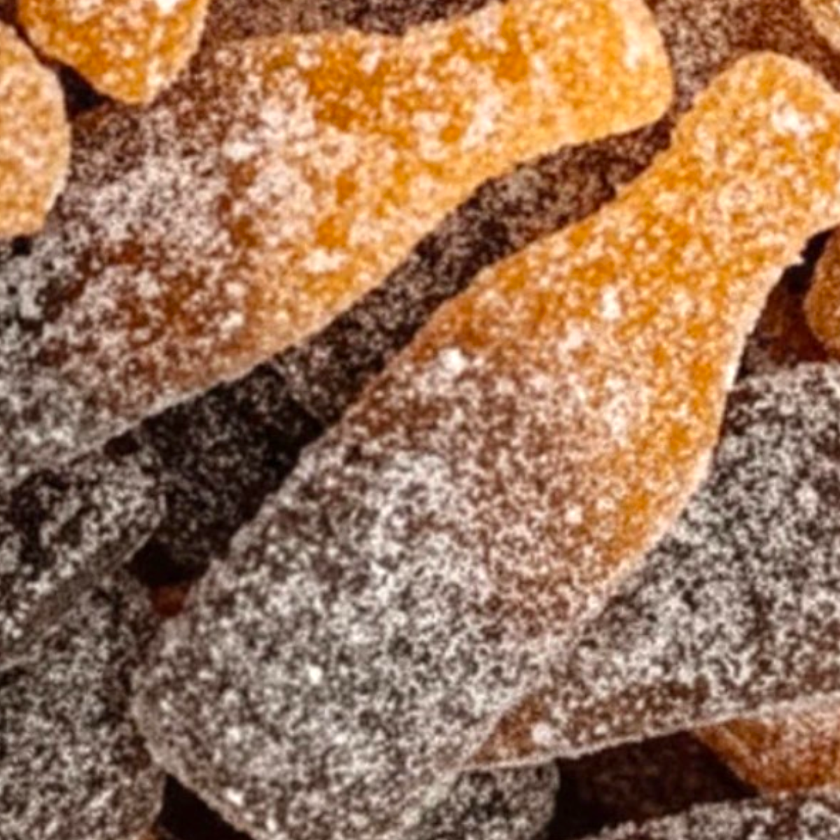 Bouteilles Cola Orange-Bonbons Suédois (100g)