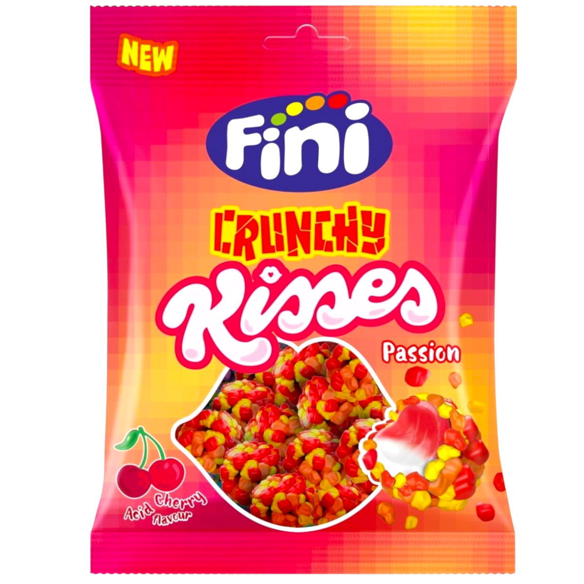 Sachet Fini 75 g Crunchy Kisses Passion (x1)
