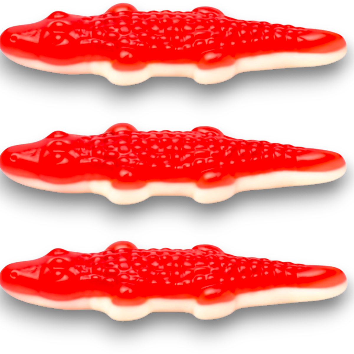 Crocodile Rouge Lisse Bebeto (100g)
