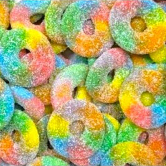 Anneaux Multicolores Sucrés (100g)
