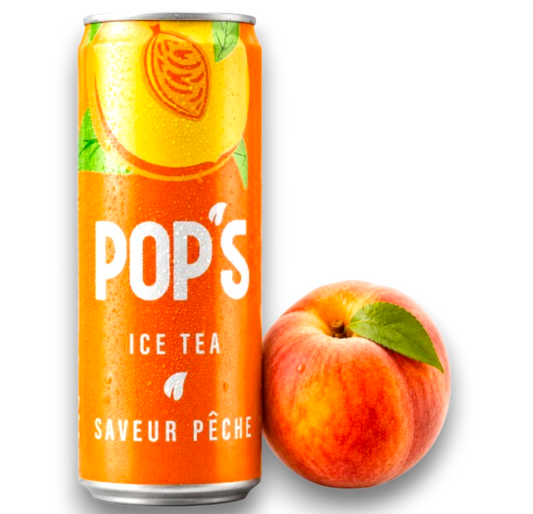Pop's Ice Tea Pêche (x1)