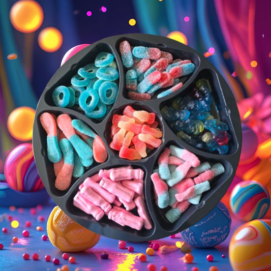 Plateau de Bonbon Bleus et Roses (x1)