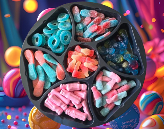 Plateau de Bonbon Bleus et Roses (x1)