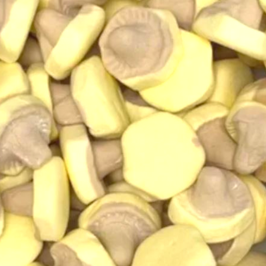 Champignons Banane-Caramel- Bonbons Suédois (100g)