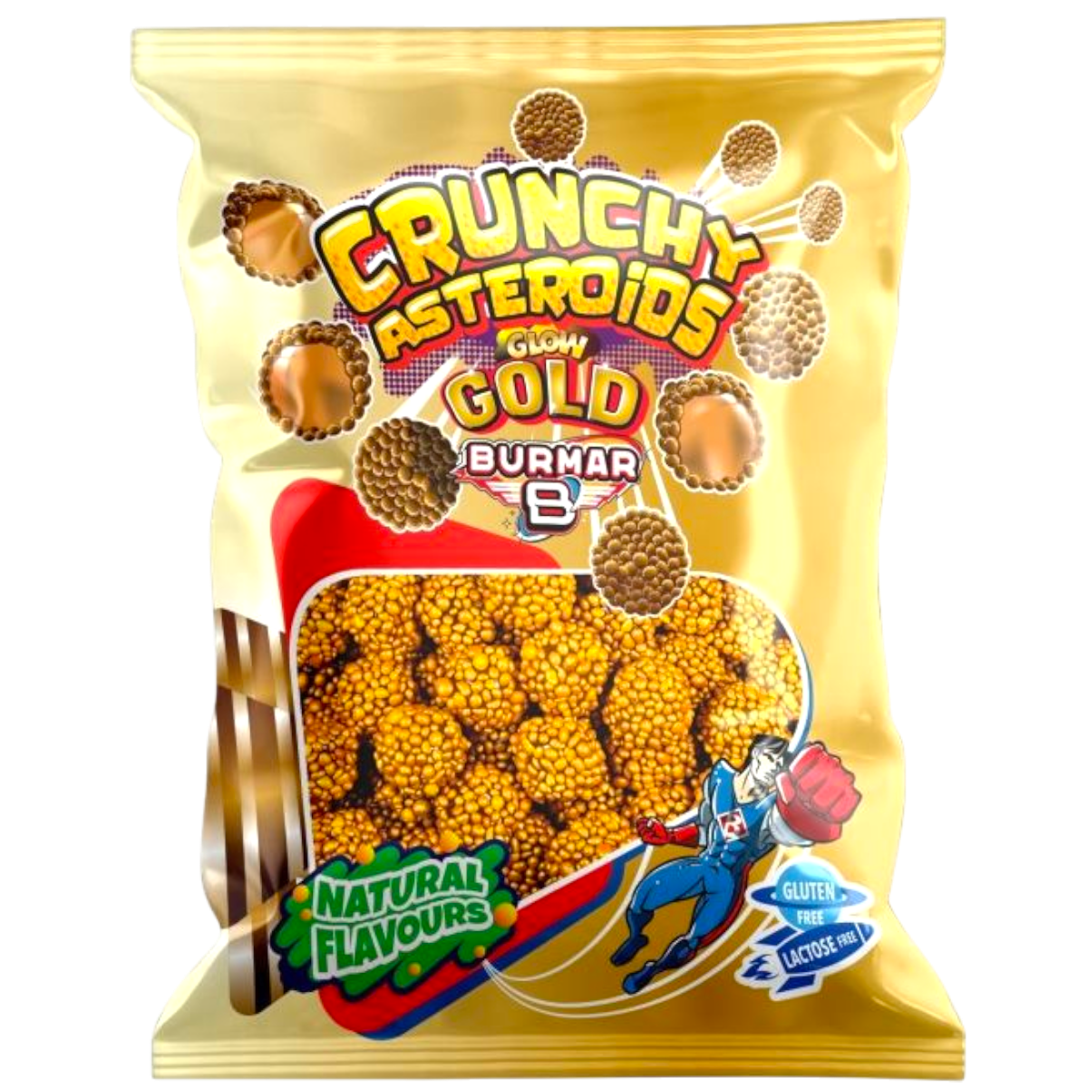 Burmar Crunchy Asteroids Gold (100g)