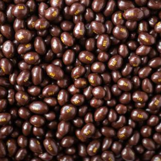 Cacahuètes Grillées Enrobées de chocolat Noir (100g)