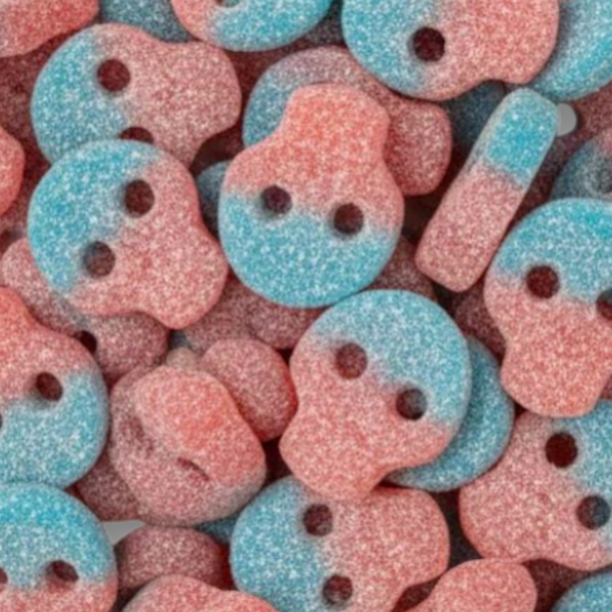 Crâne Bubblegum- Bonbons Suédois (100g)