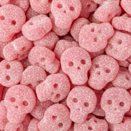 Crâne Fraise- Bonbons Suédois (100g)